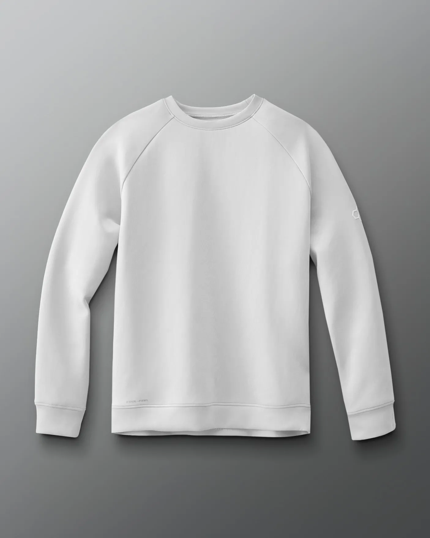 RUDIS COOL-FEEL Crewneck - Lunar Gray