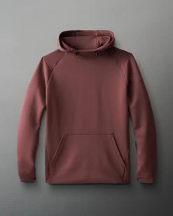 RUDIS COOL-FEEL Scuba Hoodie - Dark Clay