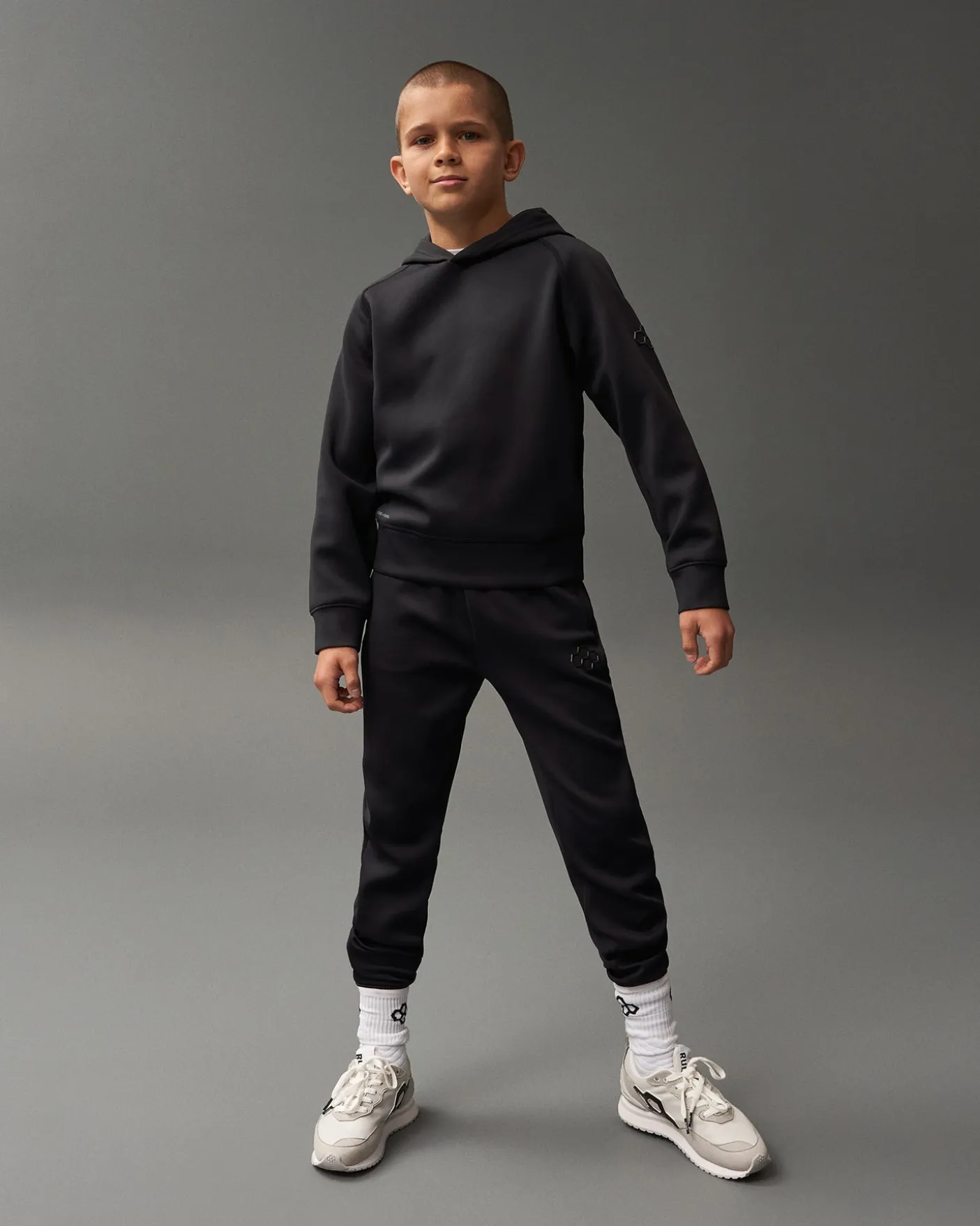 RUDIS COOL-FEEL Youth Hoodie - Black