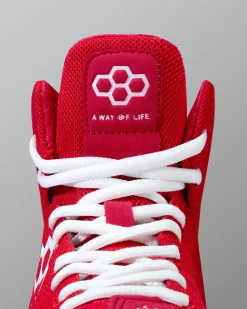 RUDIS Courage Adult Wrestling Shoes - Crimson