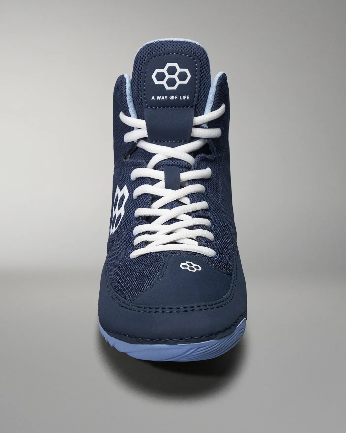 RUDIS Courage Adult Wrestling Shoes - Navy Carolina