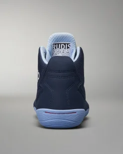 RUDIS Courage Adult Wrestling Shoes - Navy Carolina