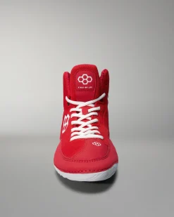 RUDIS Courage Youth Wrestling Shoes - Crimson
