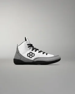 RUDIS Courage Youth Wrestling Shoes - White/Midnight