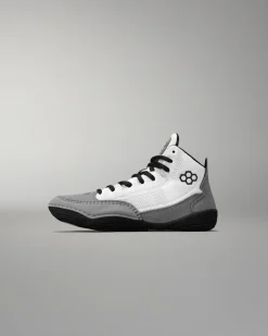 RUDIS Courage Youth Wrestling Shoes - White/Midnight