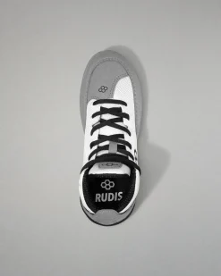 RUDIS Courage Youth Wrestling Shoes - White/Midnight
