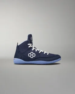 RUDIS Courage Youth Wrestling Shoes - Navy Carolina
