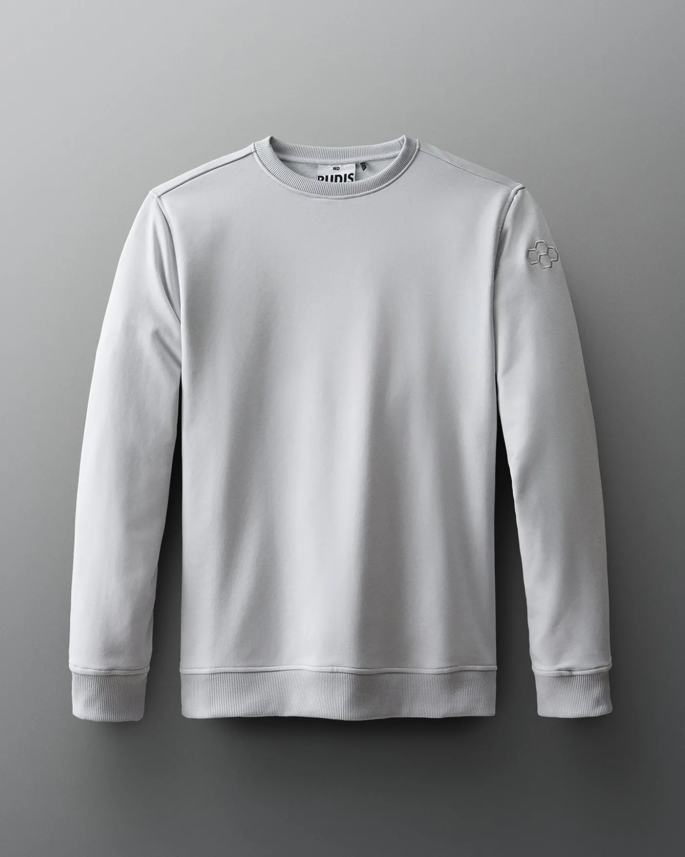 RUDIS Elite Terry Crewneck - Lunar Gray