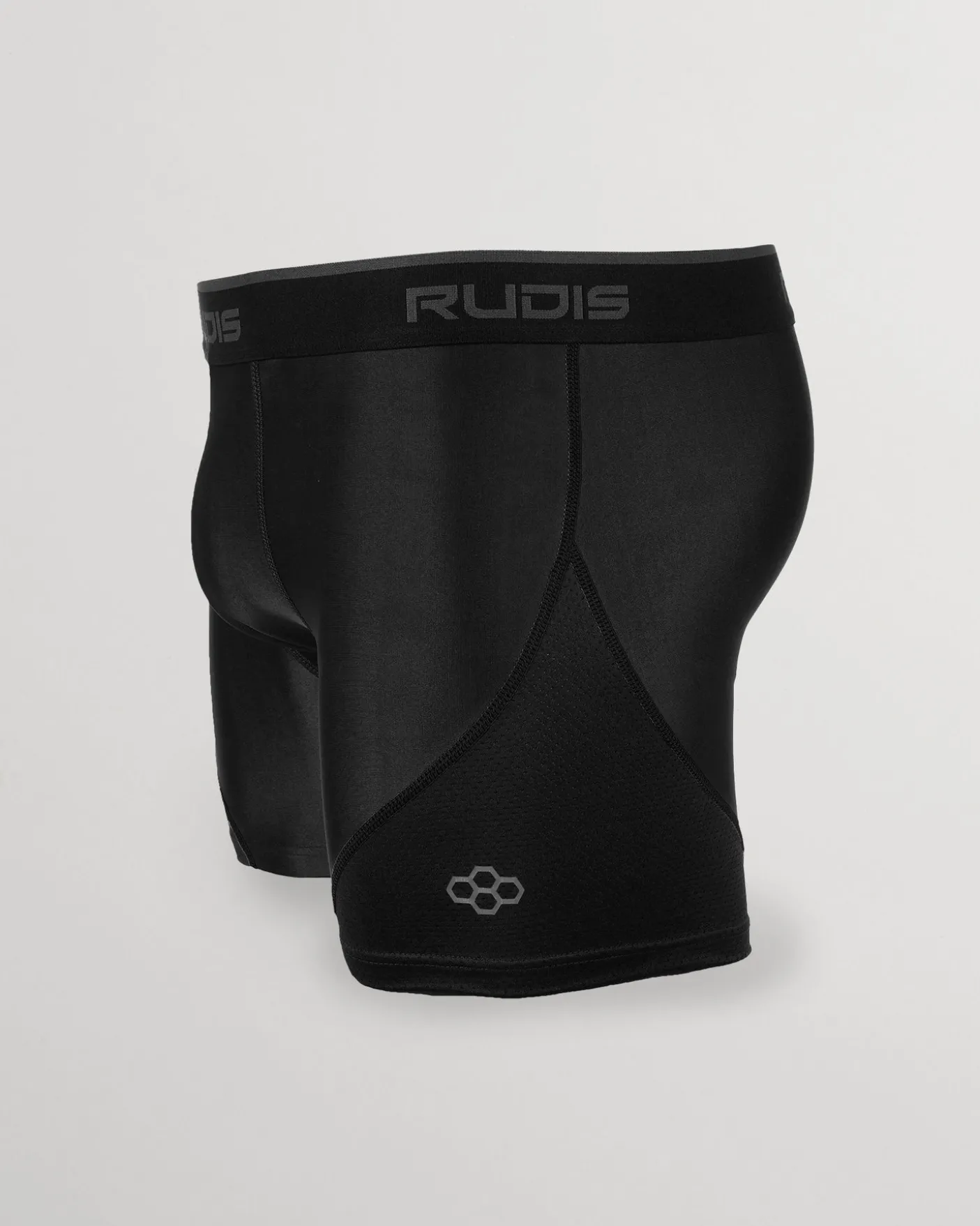 RUDIS Essential Black/Black Adult Boxer Brief
