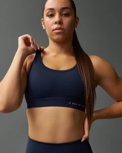 RUDIS Essential Sports Bra - Navy