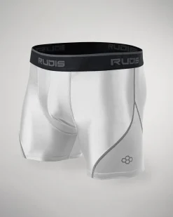 RUDIS Essential White/Gray Adult Boxer Brief