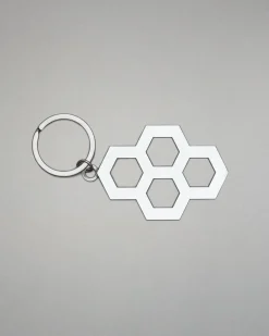 RUDIS Hex Diecut Keychain