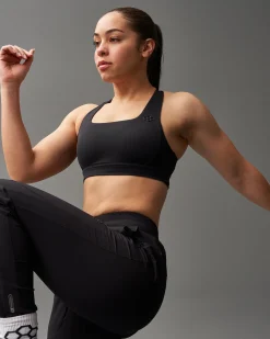 RUDIS Impact Padded Sports Bra - Black