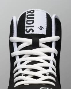 RUDIS International Adult Wrestling Shoes - Black/White