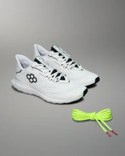 RUDIS Journey Knit Adult Training Shoes - White/Neon