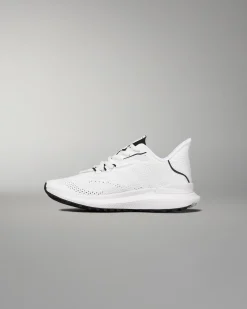 RUDIS Journey Knit Youth Training Shoes - White/Neon