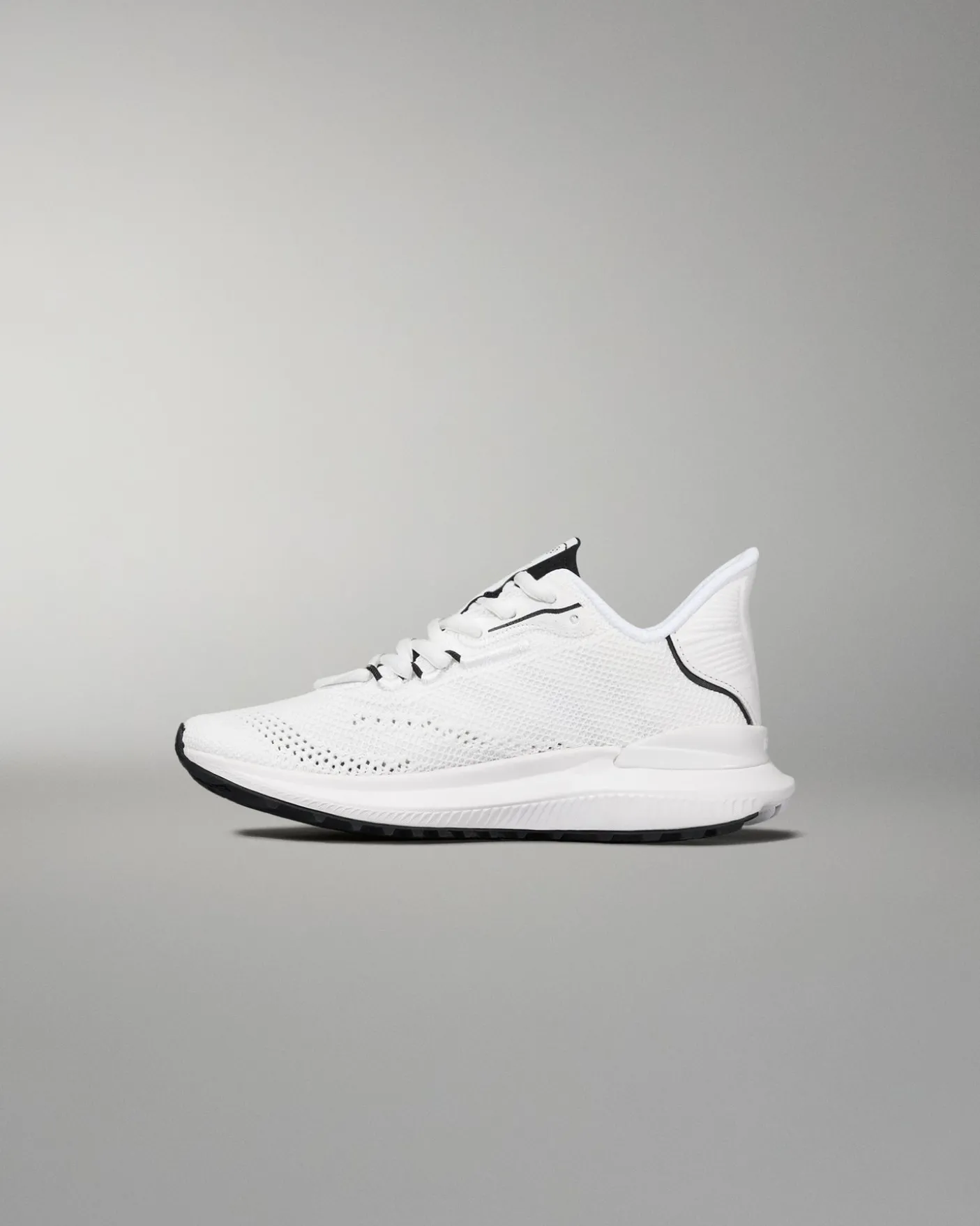 RUDIS Journey Knit Youth Training Shoes - White/Neon