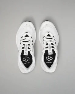 RUDIS Journey Knit Youth Training Shoes - White/Neon