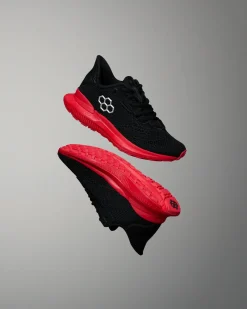 RUDIS Journey Knit Youth Training Shoes - Black/Red