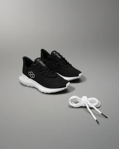 RUDIS Journey Knit Youth Training Shoes - Midnight White