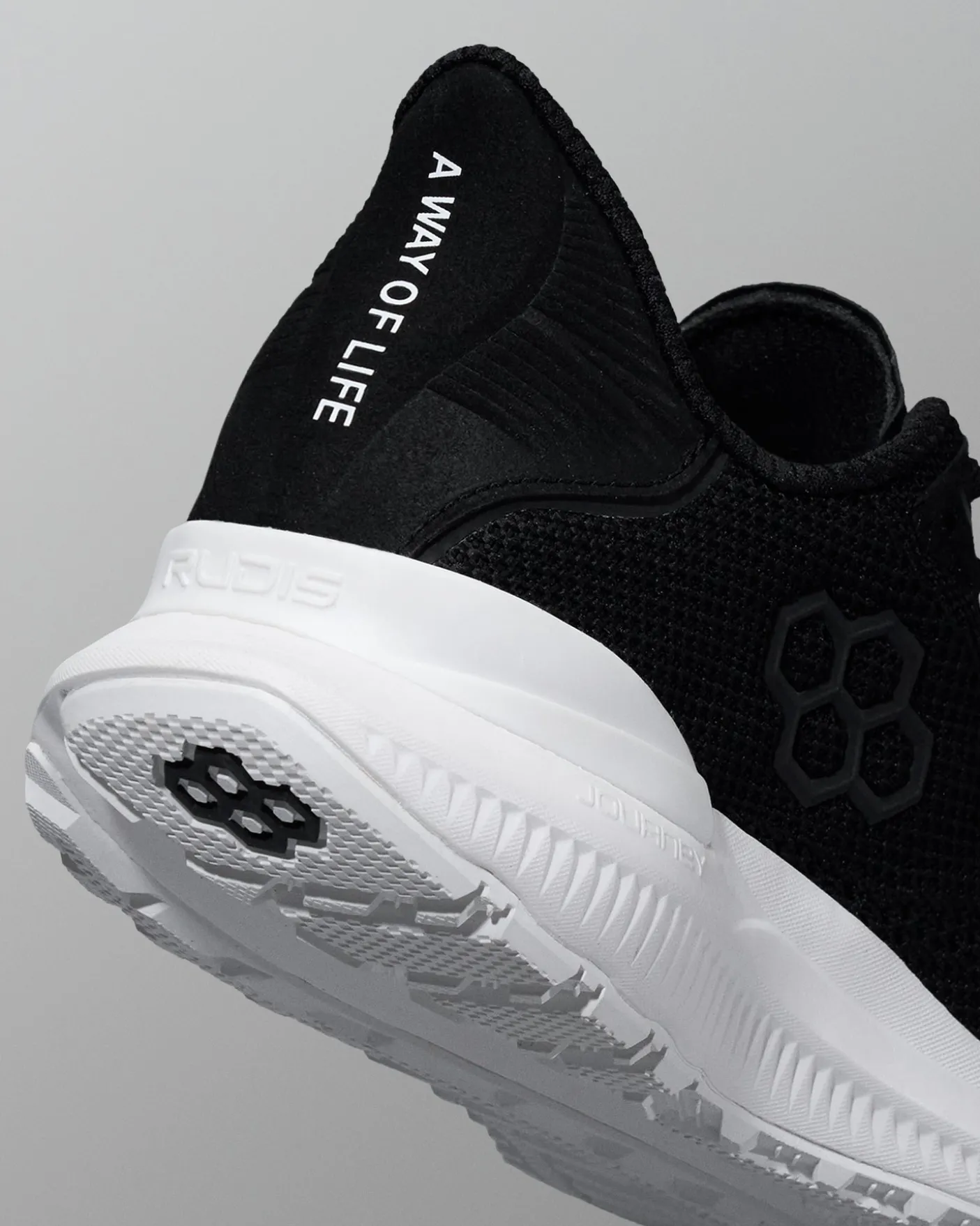 RUDIS Journey Knit Youth Training Shoes - Black