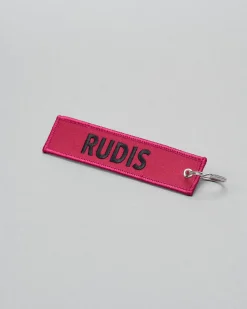 RUDIS Motto Woven Keychain