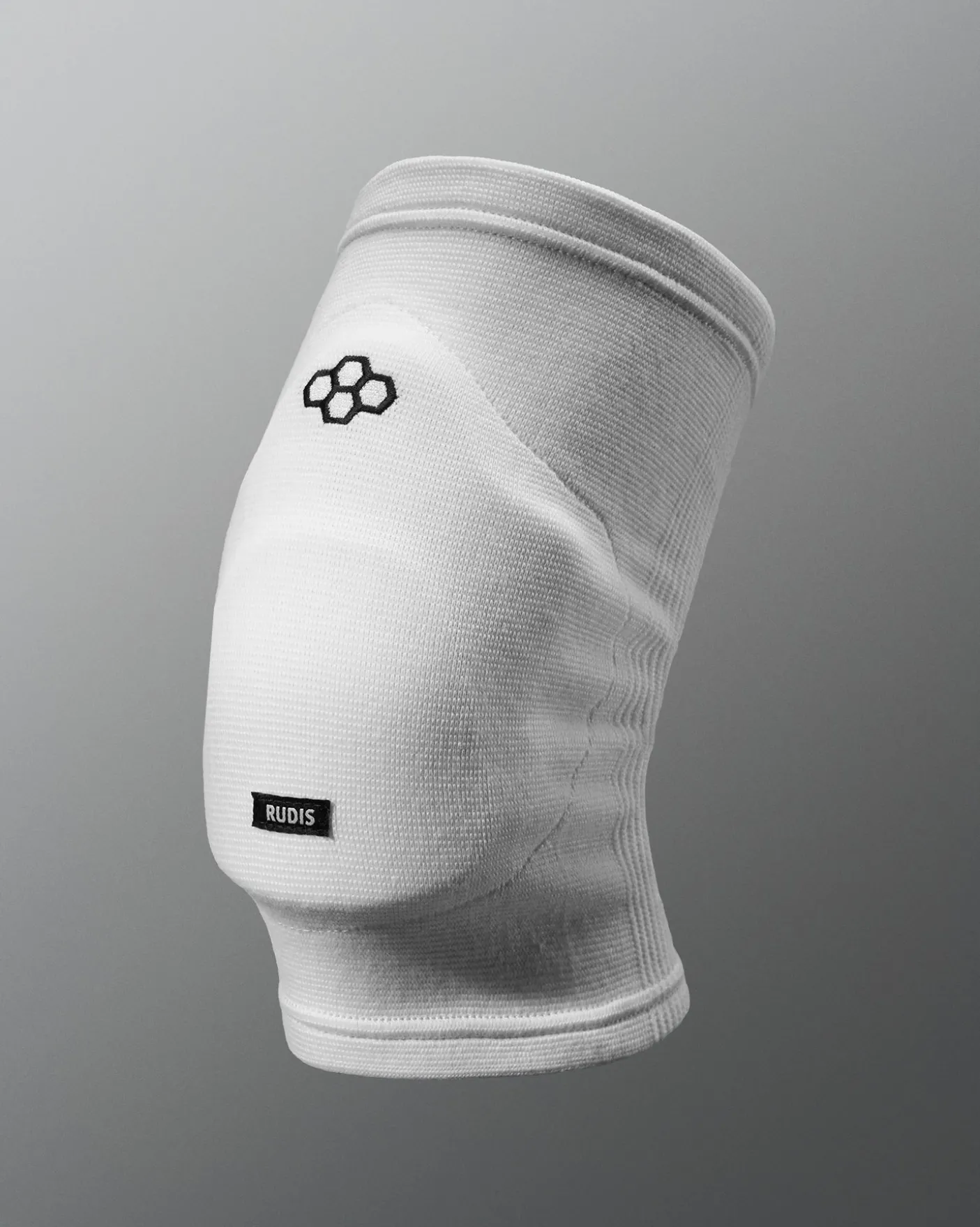 RUDIS Omni-Impact White Wrestling Knee Pad