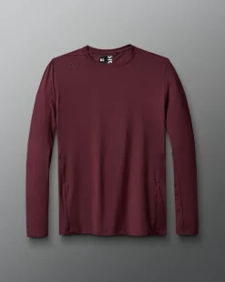 RUDIS Performance Long Sleeve - Maroon