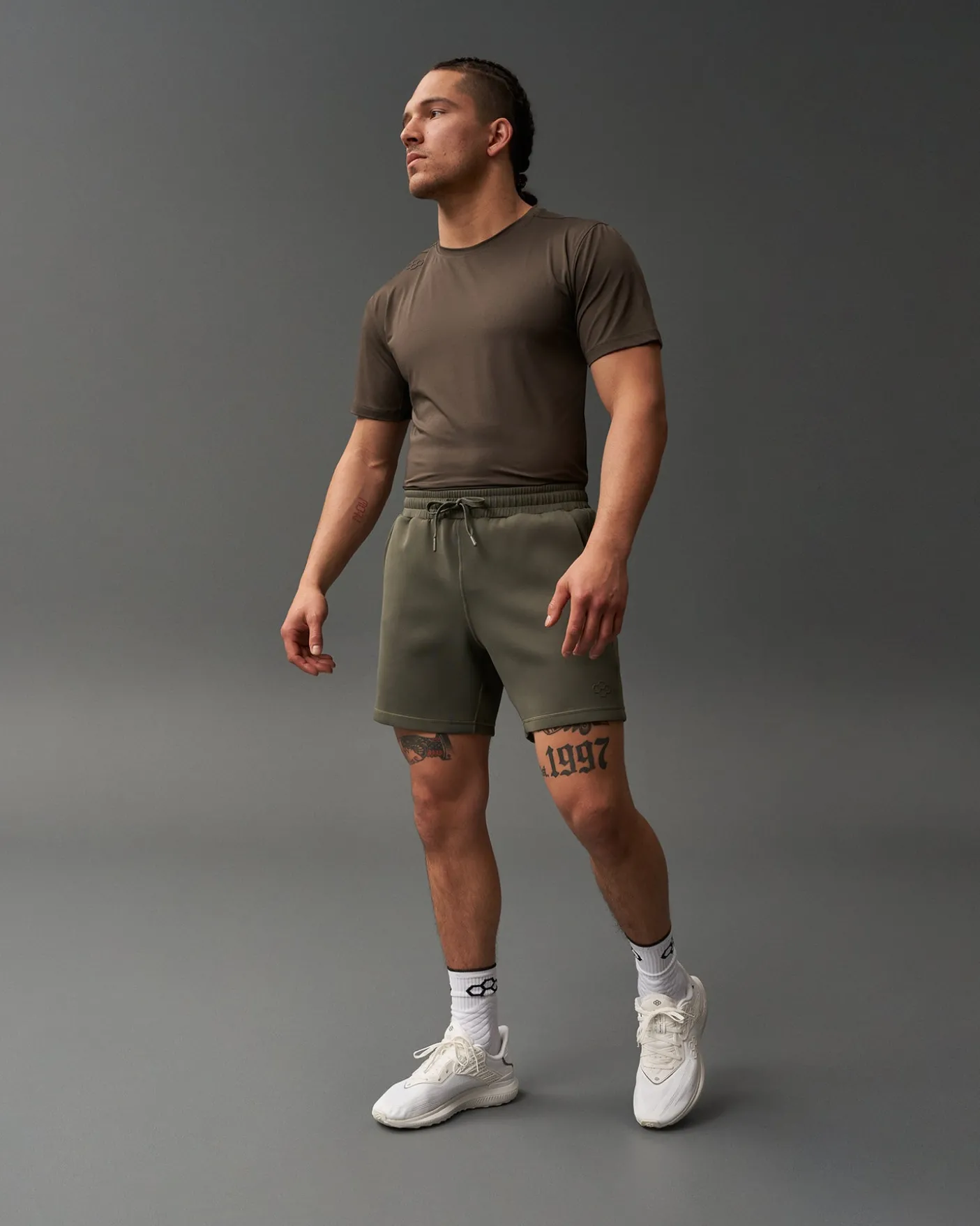 RUDIS Performance Stretch T-Shirt - Cocoa