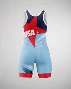 RUDIS Shining Star USA Girl's Elite Singlet