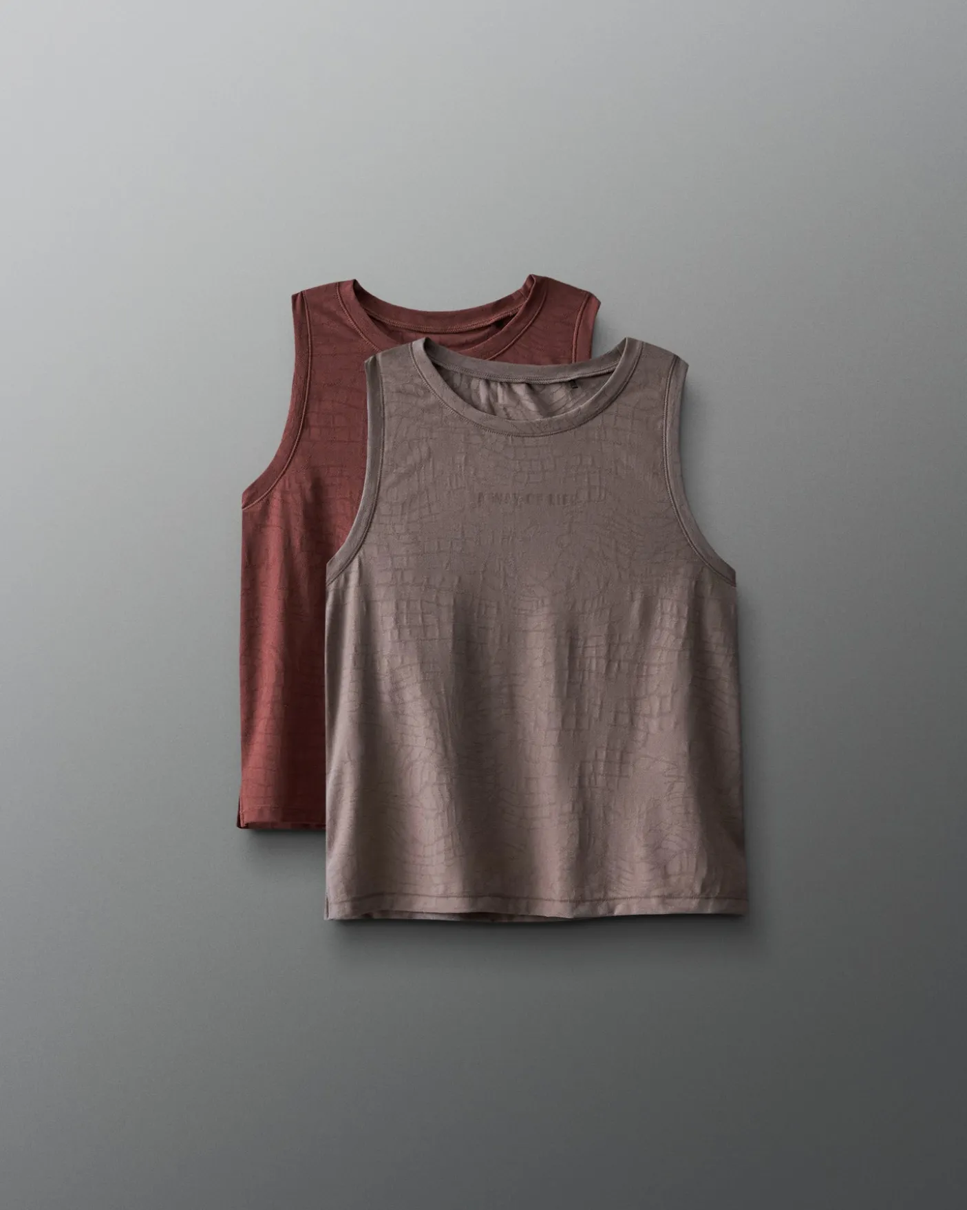 RUDIS Spirit Women's Textured Tank Top - 2 Color Bundle