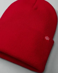 RUDIS Standard Foldover Beanie - Red