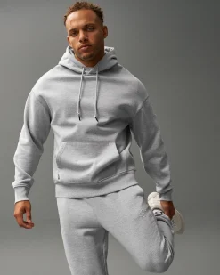 RUDIS Titan Heavyweight Fleece Hoodie - Athletic Gray