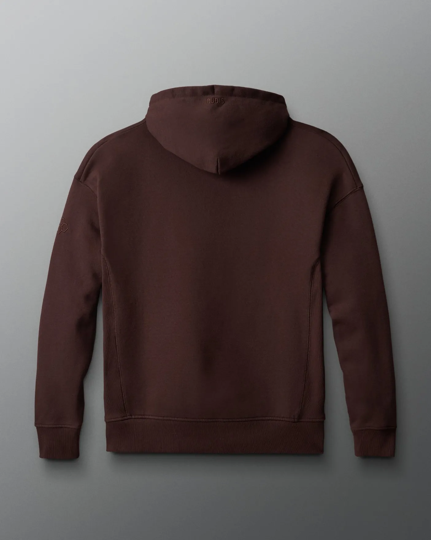 RUDIS Titan Heavyweight Fleece Hoodie - Ground Coffee