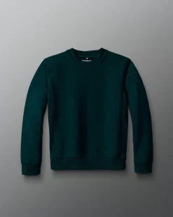 RUDIS Titan Heavyweight Fleece Youth Crewneck - Eagle Green