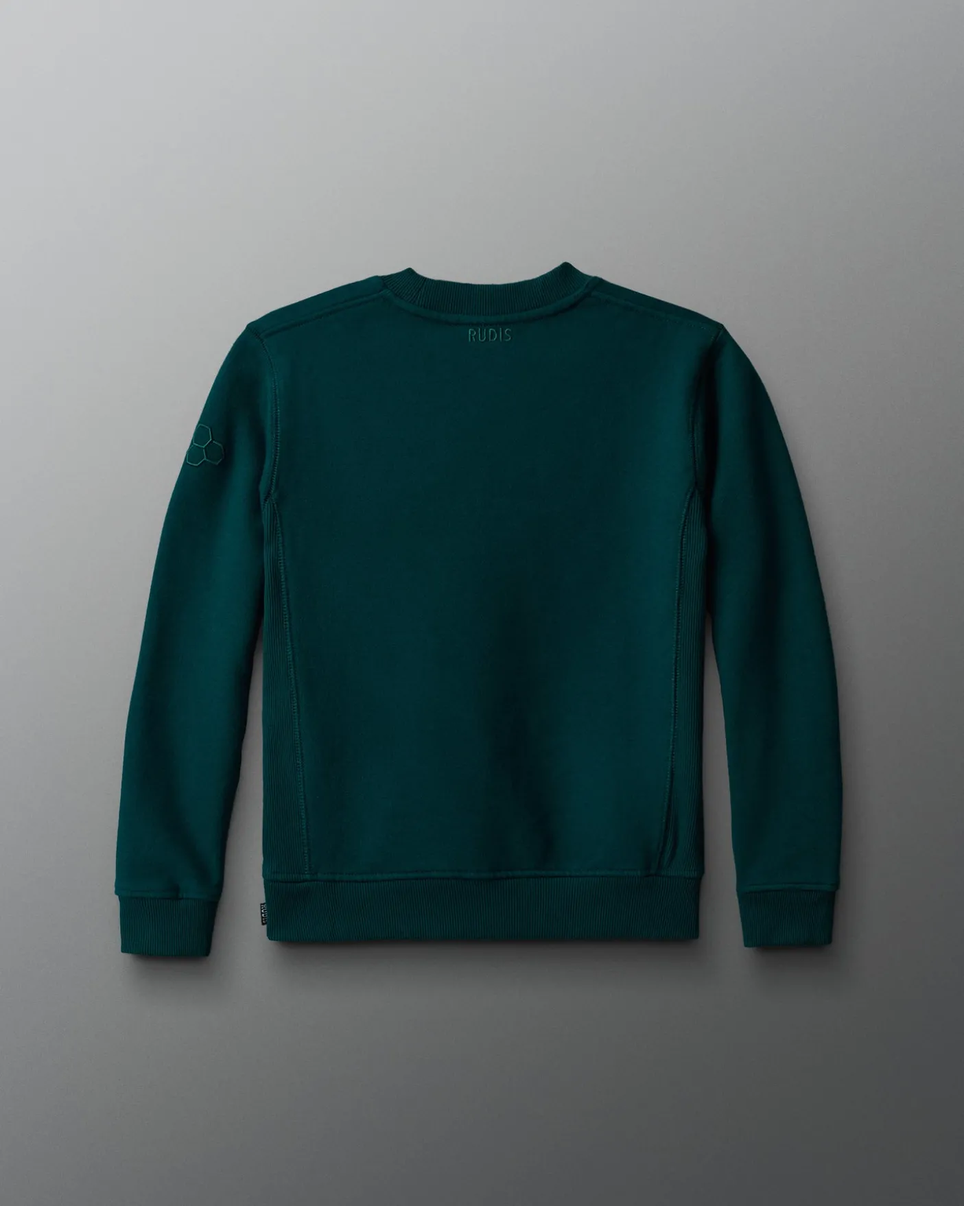 RUDIS Titan Heavyweight Fleece Youth Crewneck - Eagle Green