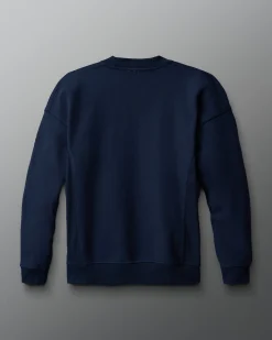 RUDIS Titan Heavyweight Fleece Crewneck - Navy