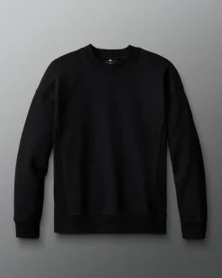 RUDIS Titan Heavyweight Fleece Crewneck - Black