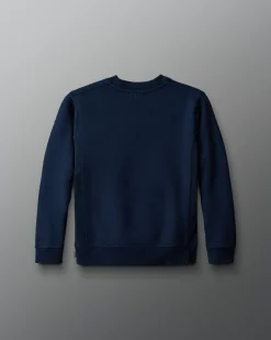 RUDIS Titan Heavyweight Fleece Youth Crewneck - Navy