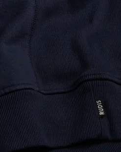 RUDIS Titan Heavyweight Fleece Youth Crewneck - Navy