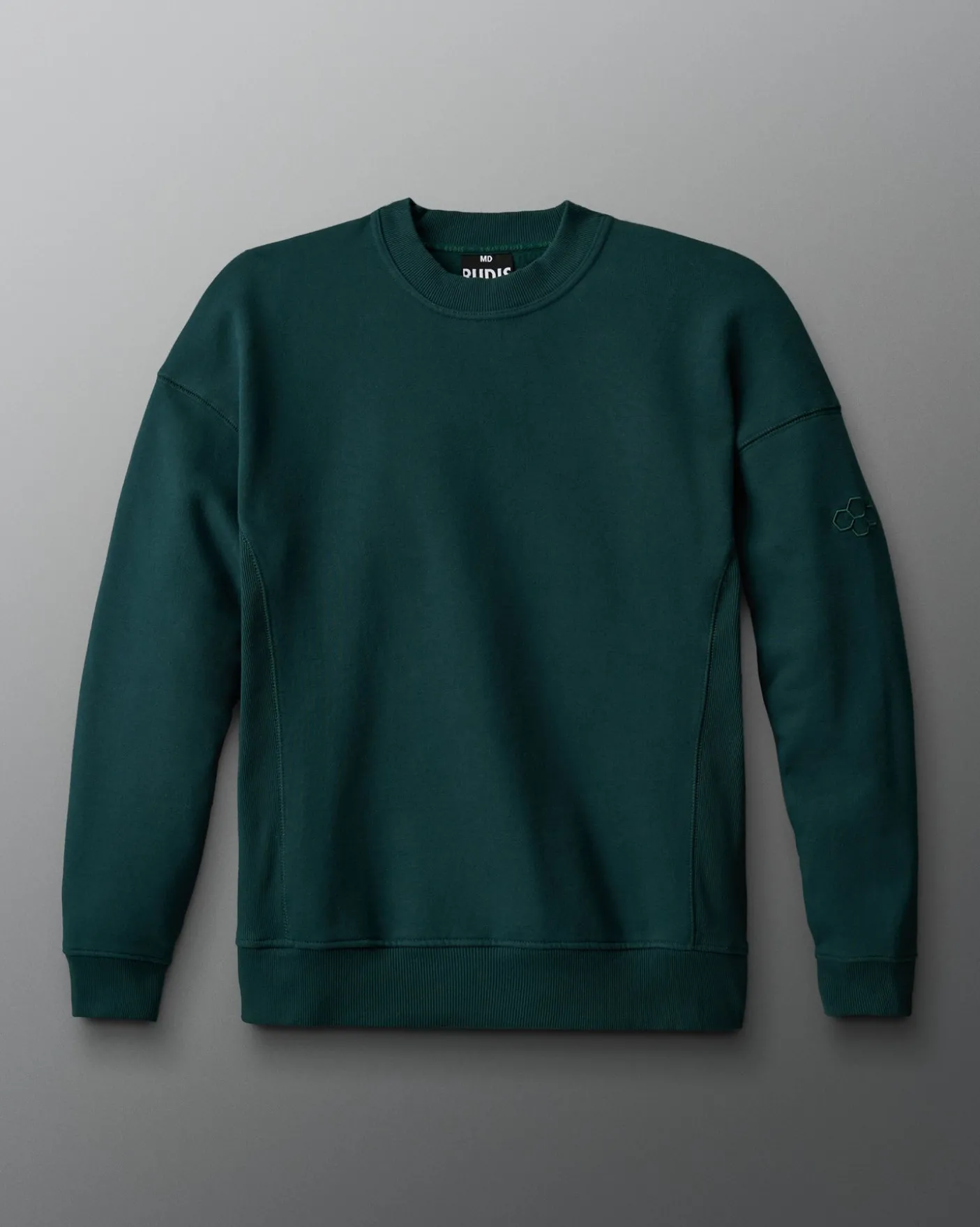 RUDIS Titan Heavyweight Fleece Crewneck - Eagle Green
