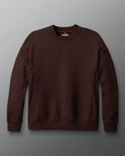 RUDIS Titan Heavyweight Fleece Crewneck - Ground Coffee