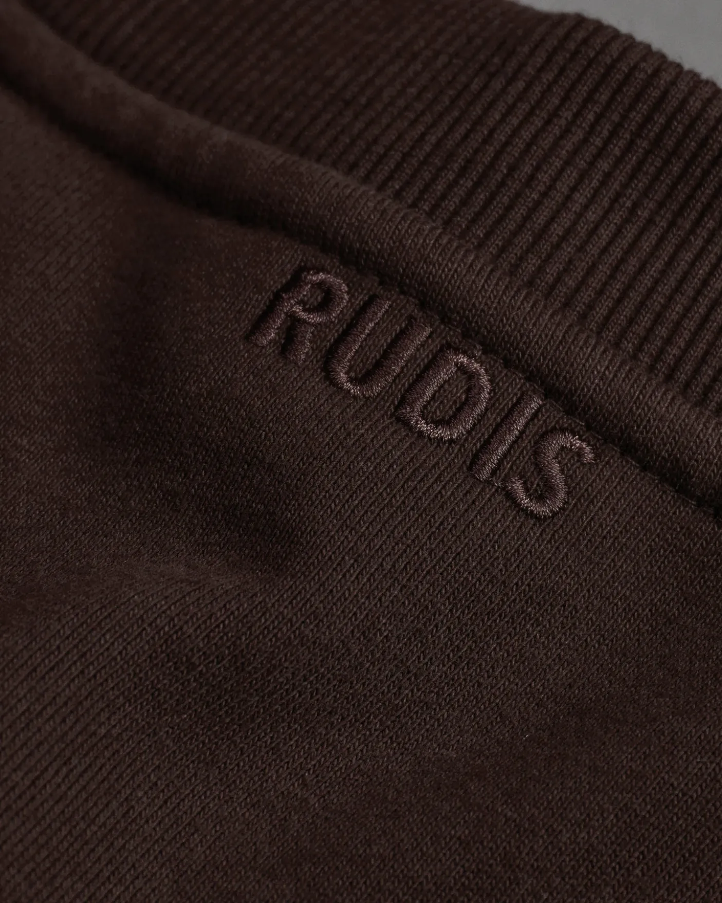 RUDIS Titan Heavyweight Fleece Crewneck - Ground Coffee