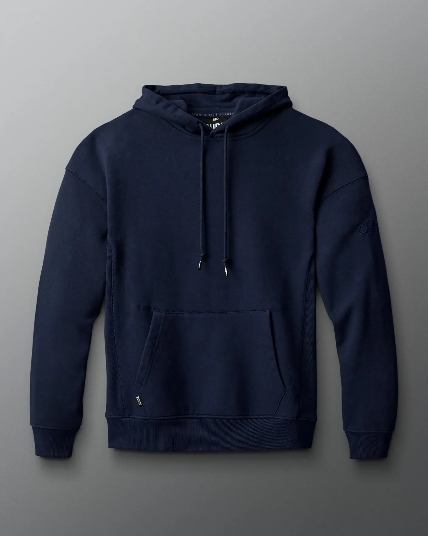 RUDIS Titan Heavyweight Fleece Hoodie - Navy