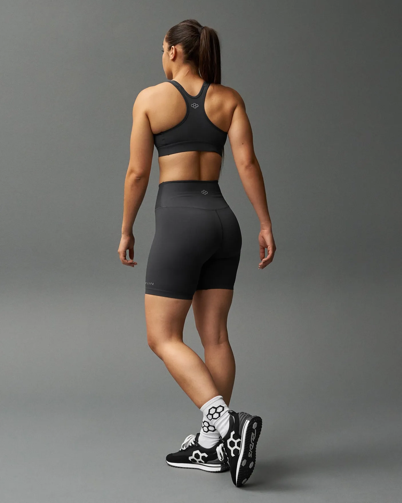 RUDIS Women's Biker Shorts - Charcoal