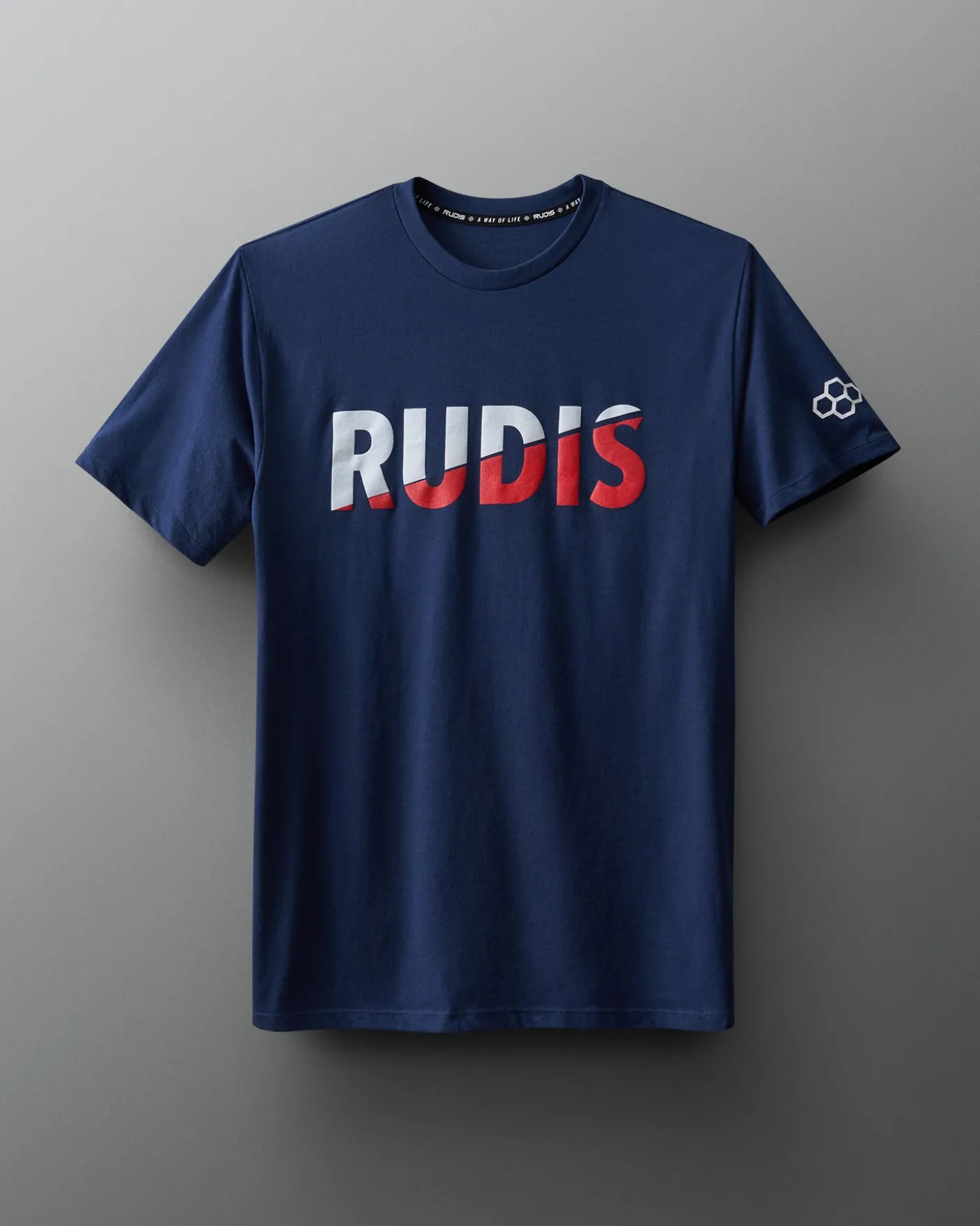 RUDIS Wordmark Split T-Shirt
