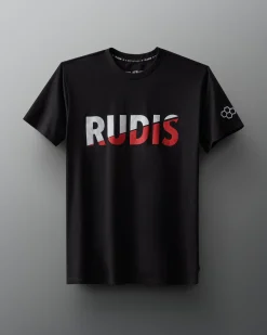 RUDIS Wordmark Split T-Shirt