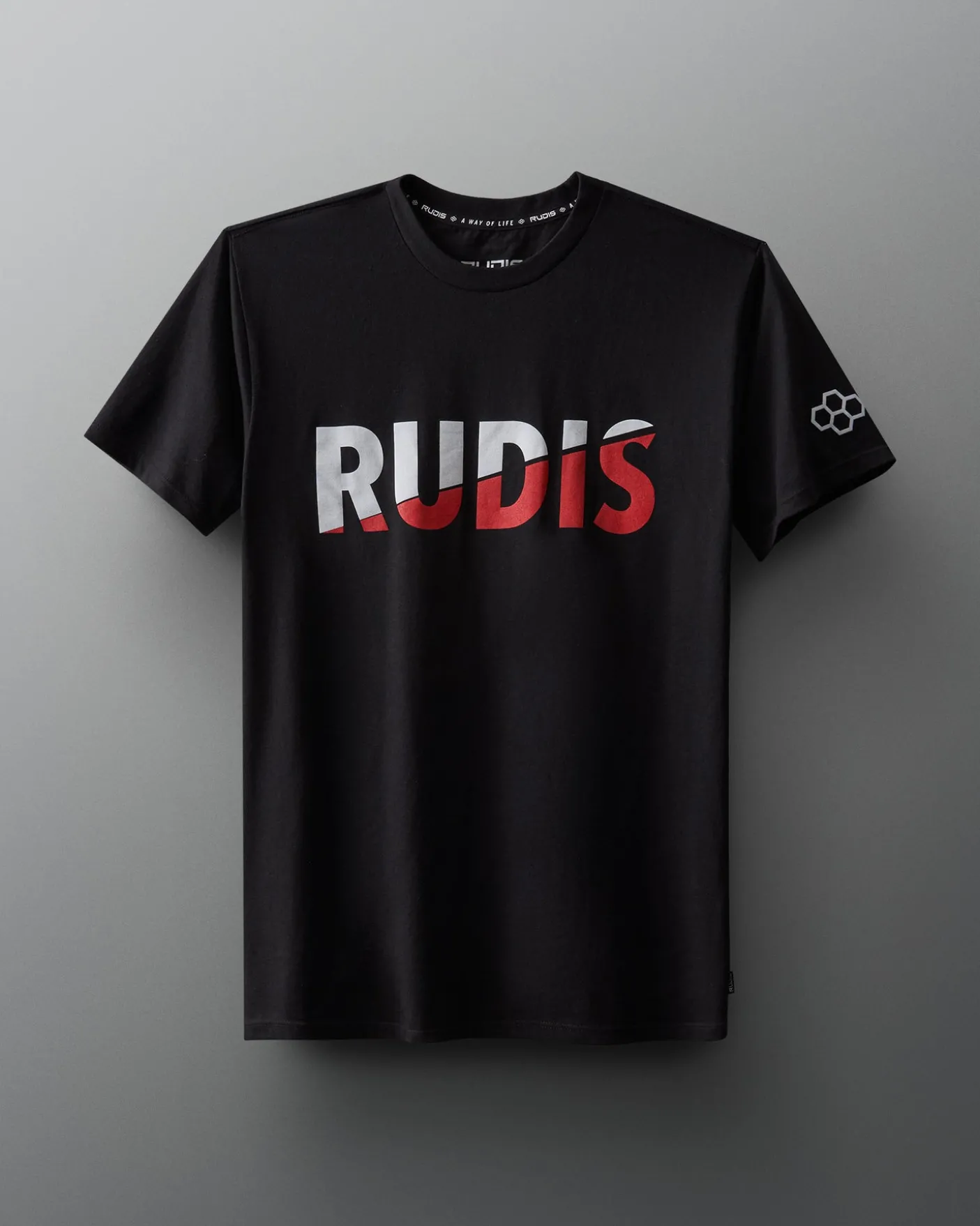 RUDIS Wordmark Split T-Shirt