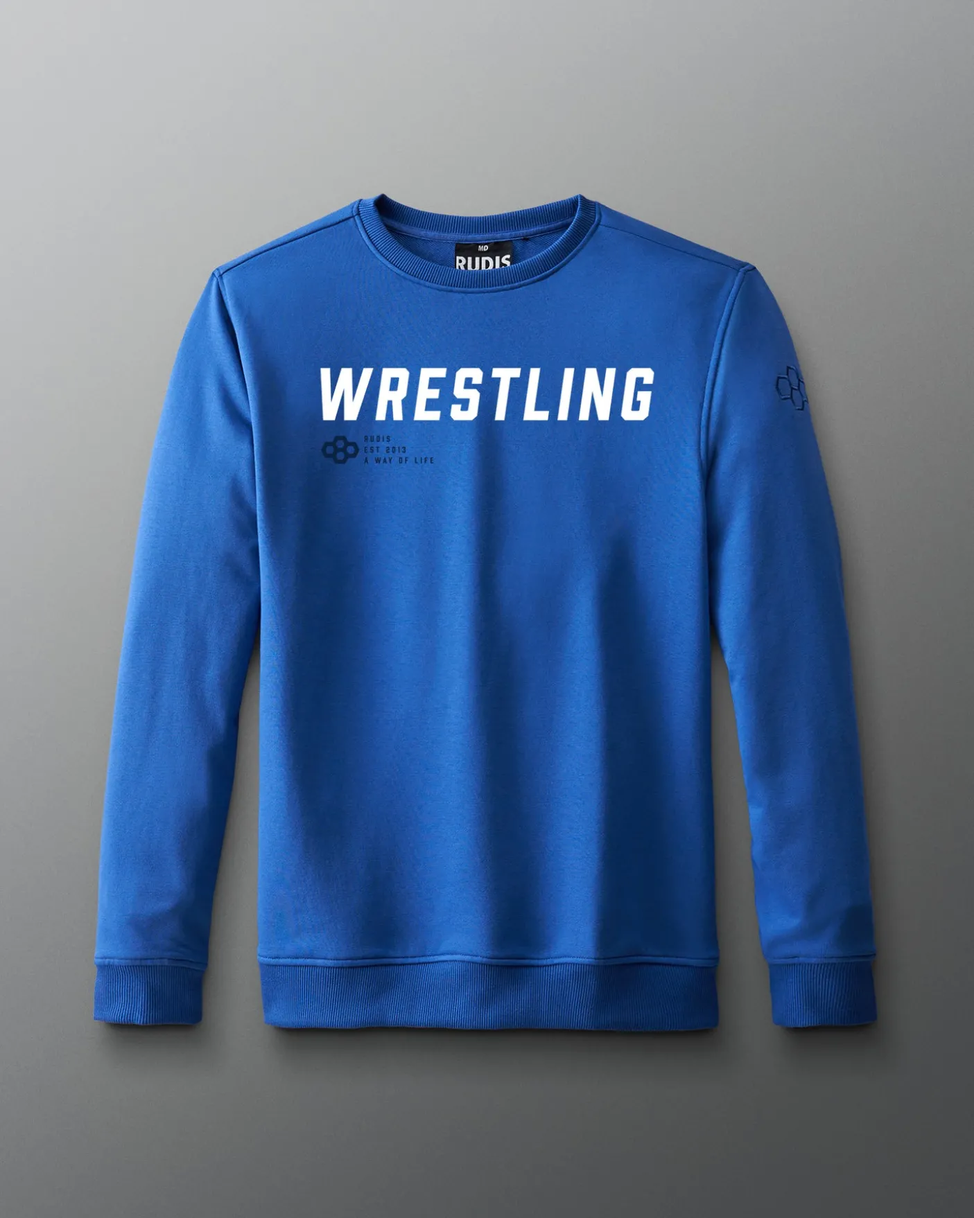 RUDIS Wrestling Slanted Elite Terry Crewneck