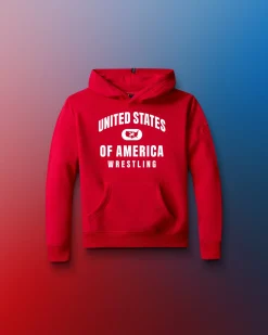 United States of America Wrestling Youth Comfort Fleece Hoodie